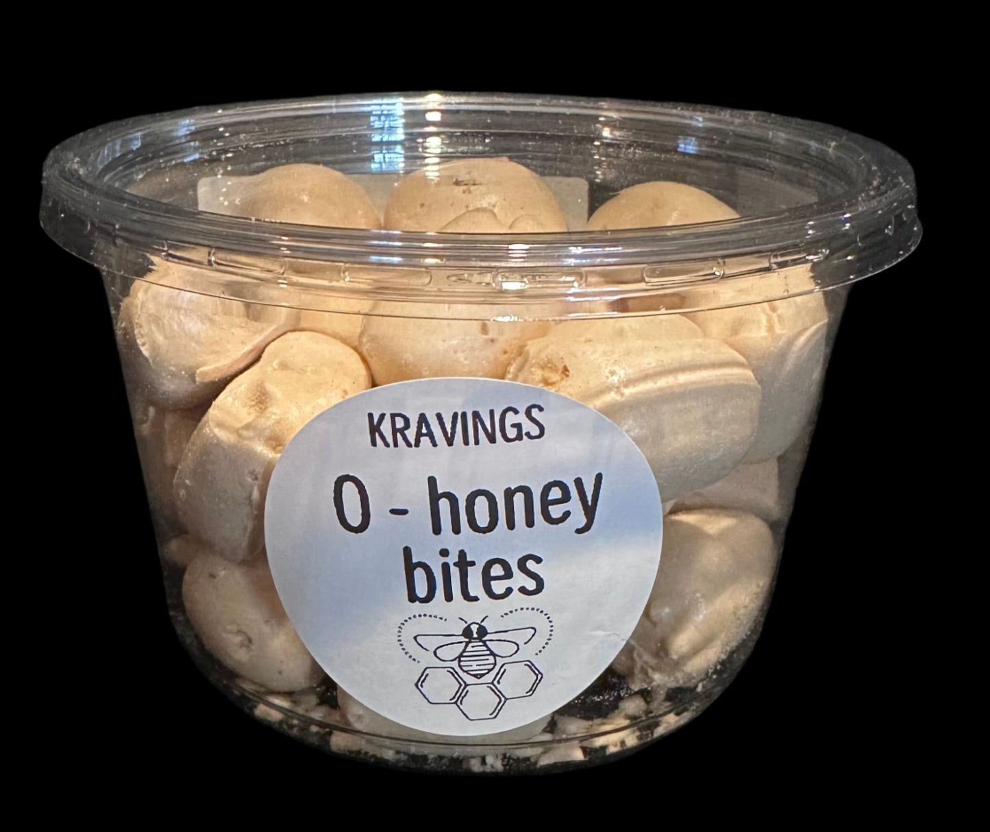 O - honey bites 16oz Tub