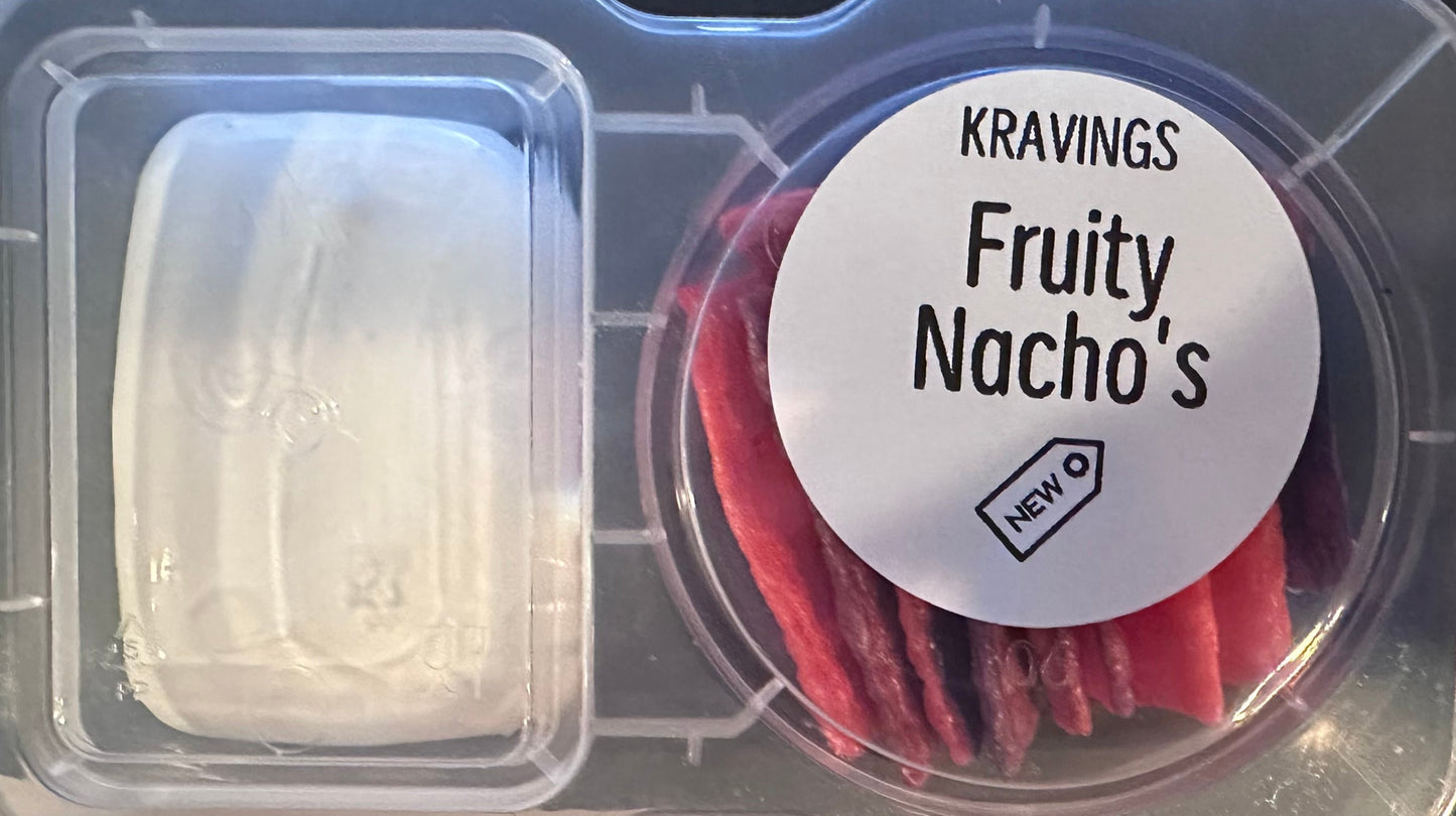 Fruity Nacho's with Marshmallow Fluff Dip